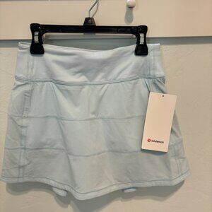 Lululemon NWT Sheer blue Pace rival Skirt
